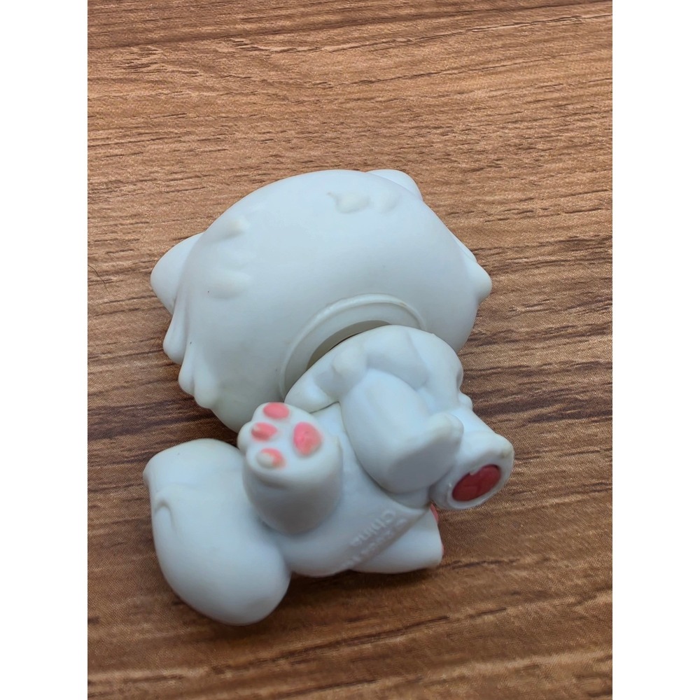 LPS Littlest Pet Shop #15 White Persian Cat with Dollhouse Accessories Lot - Picture 4 of 16